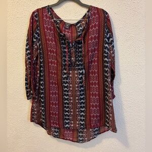 Eddie Bauer Cotton Tunic Top